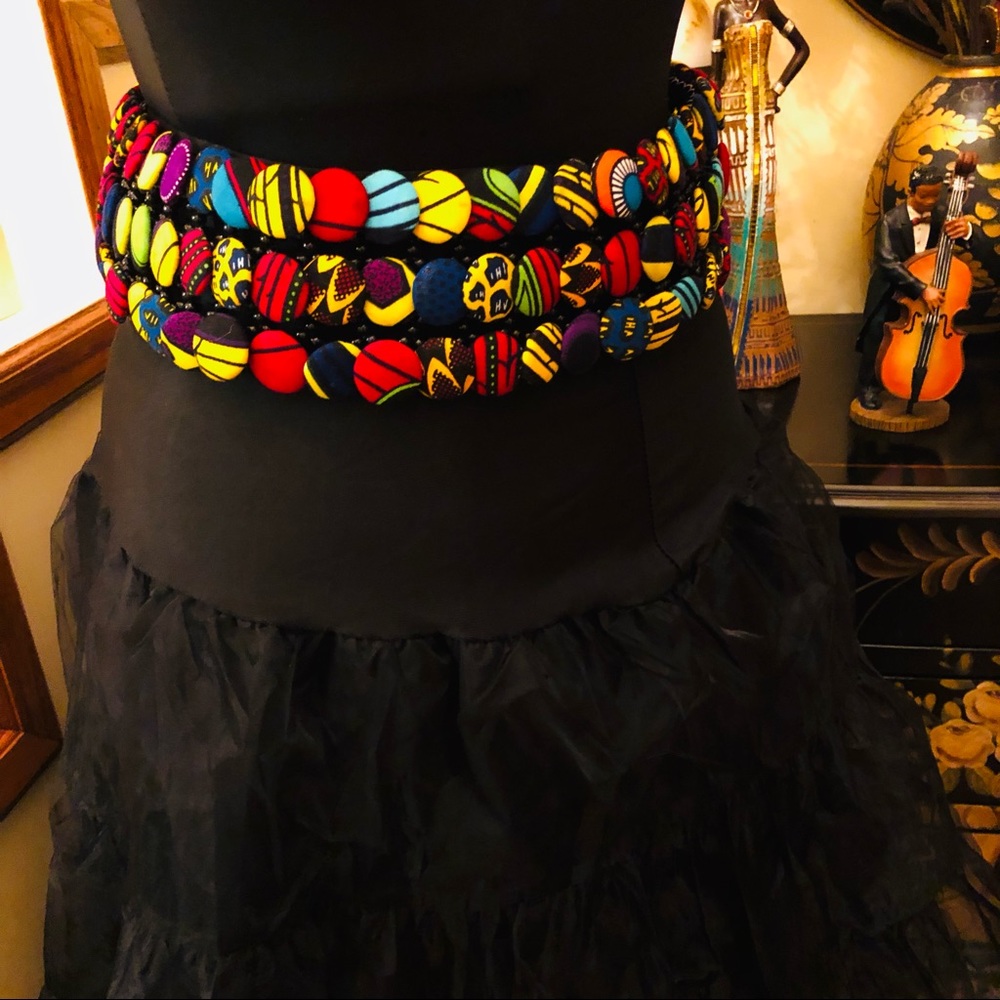 Authentic African Button Belt - Picture 15 of 15
